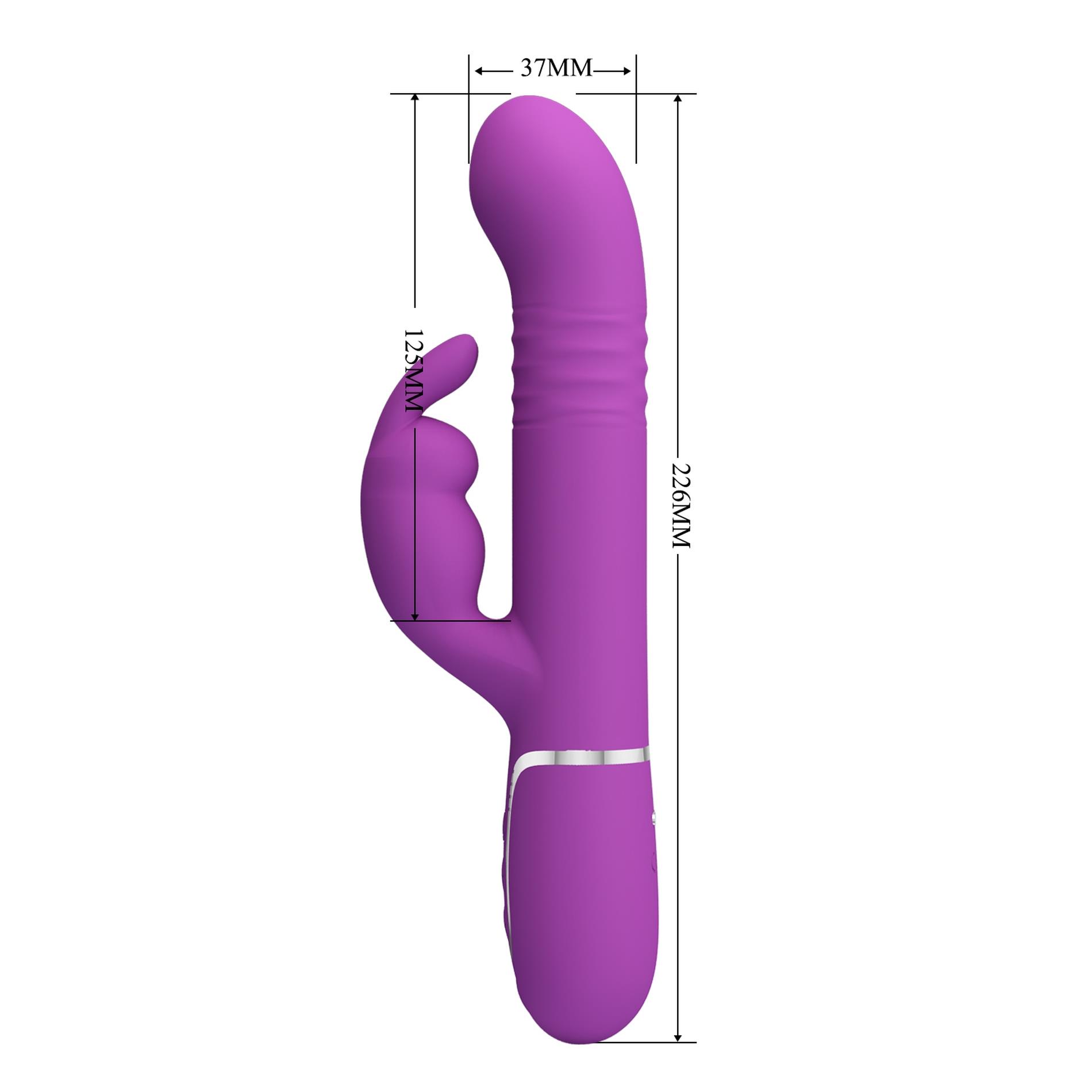 Pretty Love - Coale Purple, 7 Vibration Functions 4 Rotation Functions