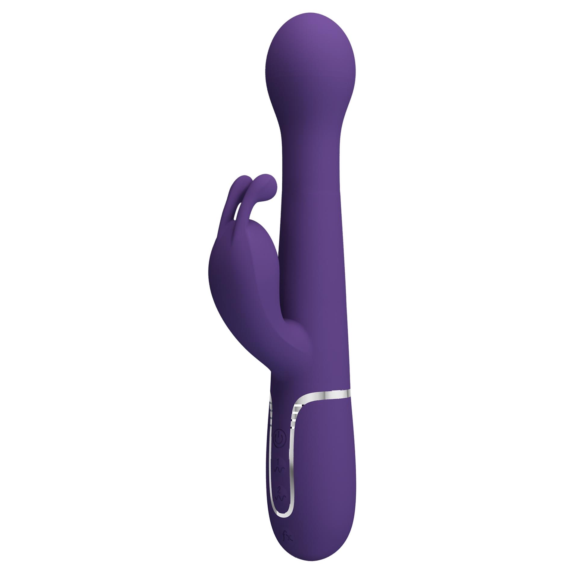 Pretty Love - Dejon Dark Purple, 7 Vibration Functions 4 Thrusting Settings