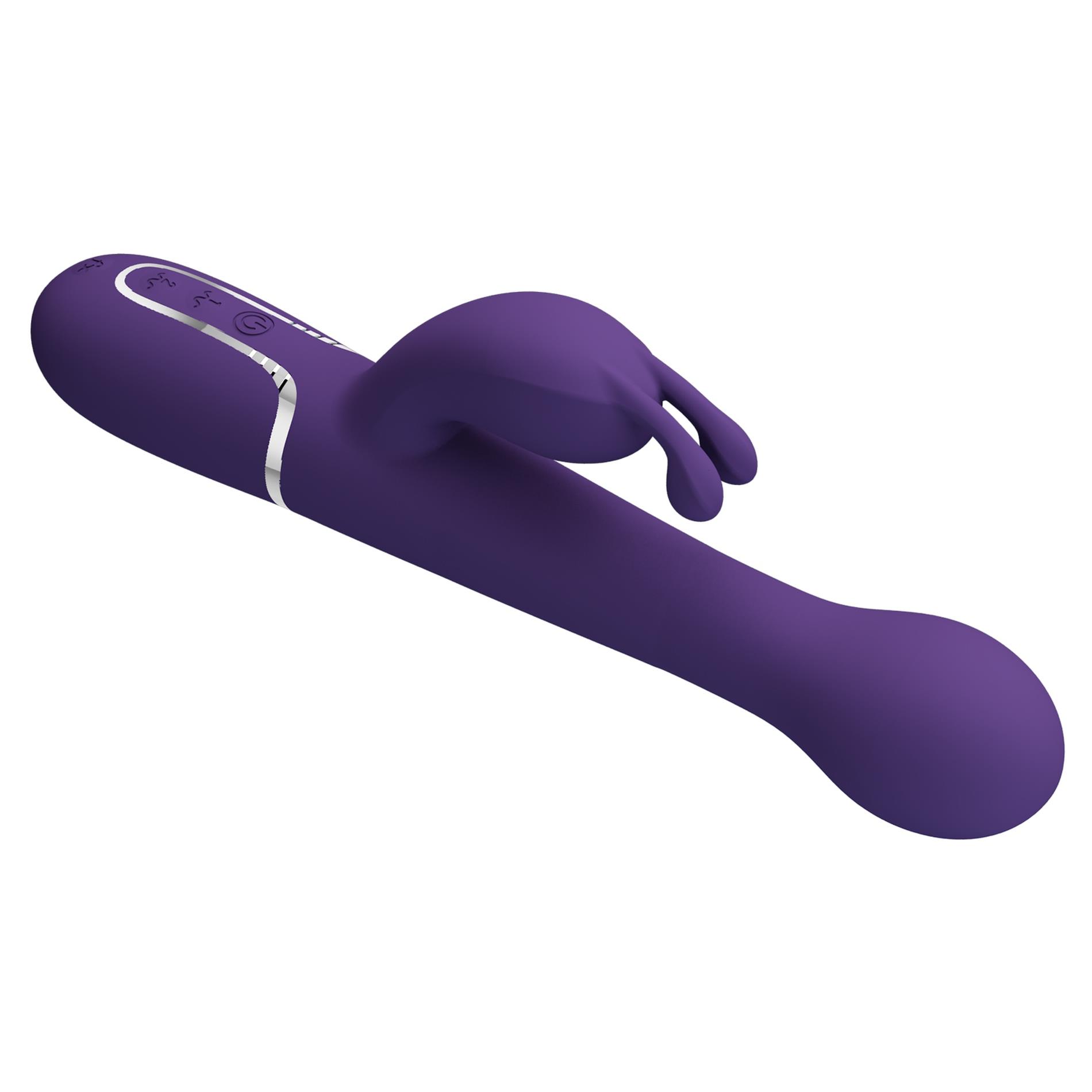 Pretty Love - Dejon Dark Purple, 7 Vibration Functions 4 Thrusting Settings