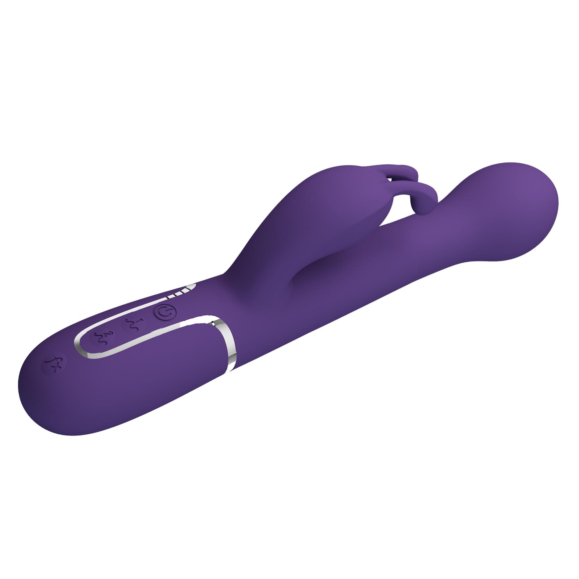 Pretty Love - Dejon Dark Purple, 7 Vibration Functions 4 Thrusting Settings