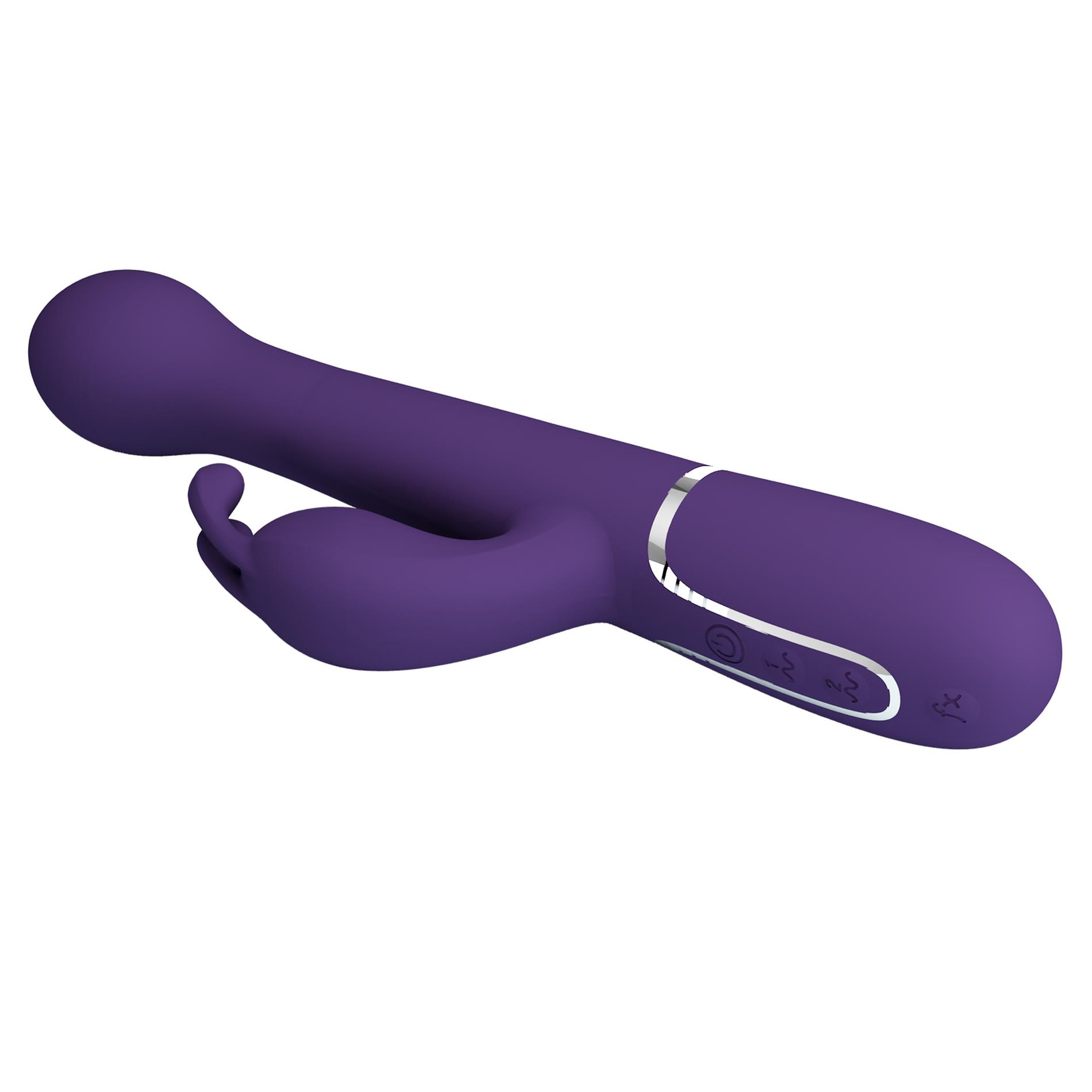 Pretty Love - Dejon Dark Purple, 7 Vibration Functions 4 Thrusting Settings
