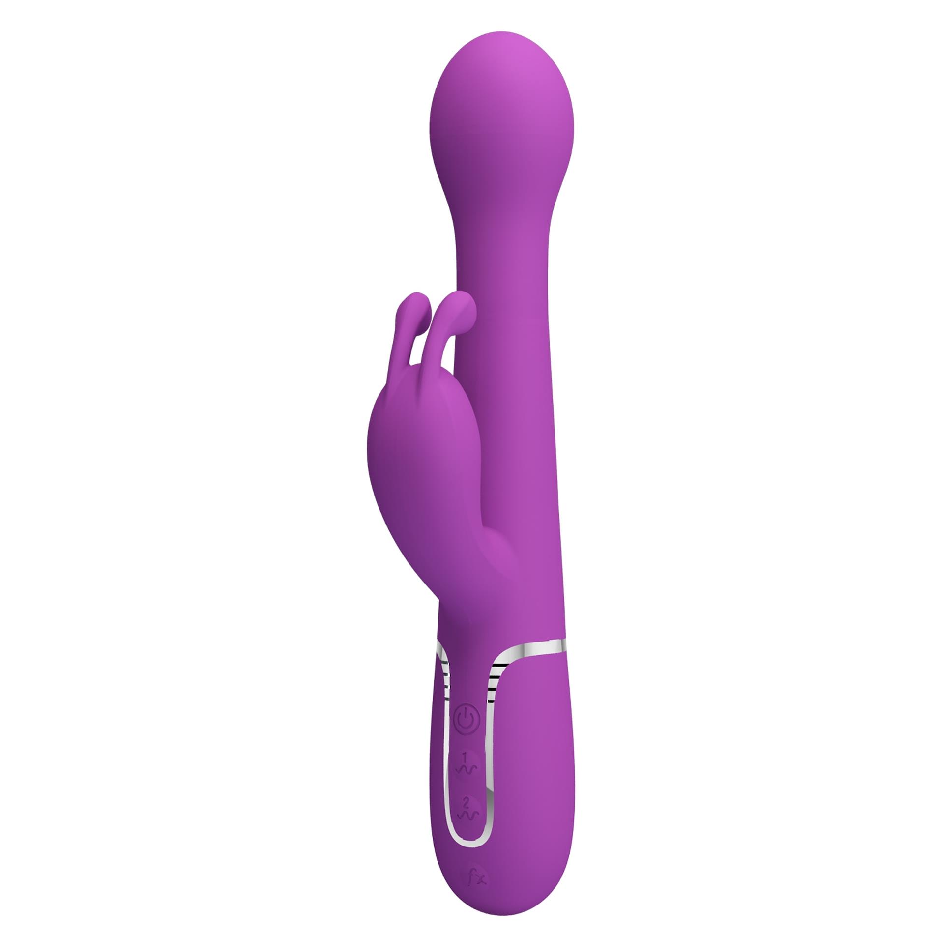 Pretty Love - Dejon Purple, 7 Vibration Functions 4 Thrusting Settings