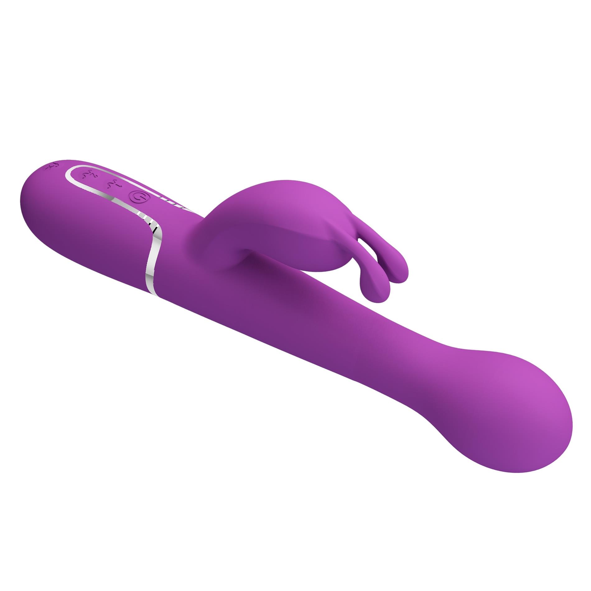 Pretty Love - Dejon Purple, 7 Vibration Functions 4 Thrusting Settings