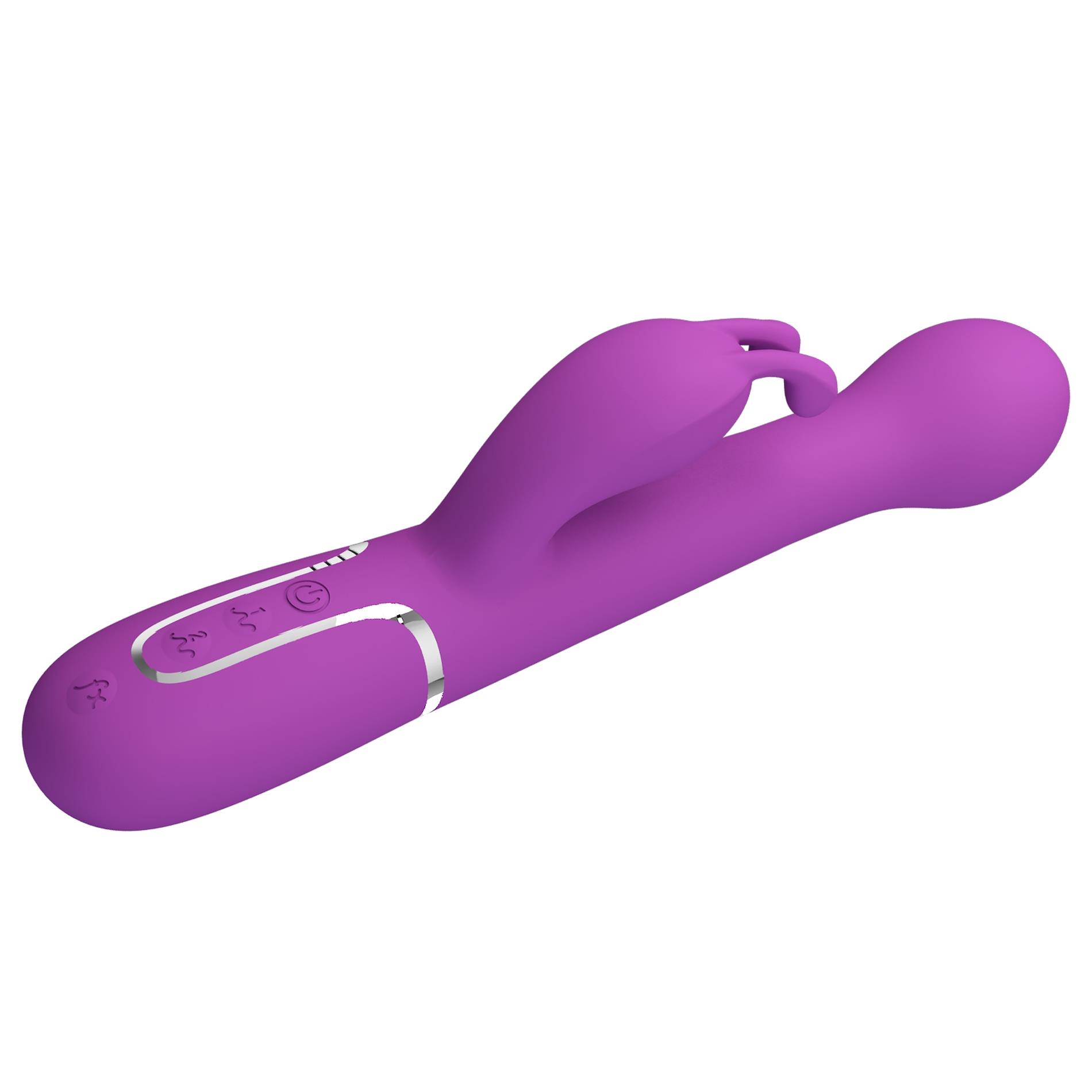 Pretty Love - Dejon Purple, 7 Vibration Functions 4 Thrusting Settings