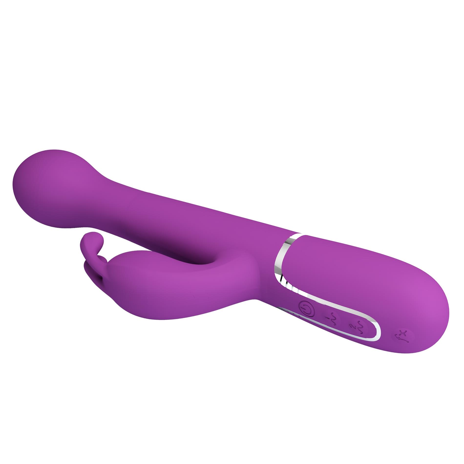 Pretty Love - Dejon Purple, 7 Vibration Functions 4 Thrusting Settings