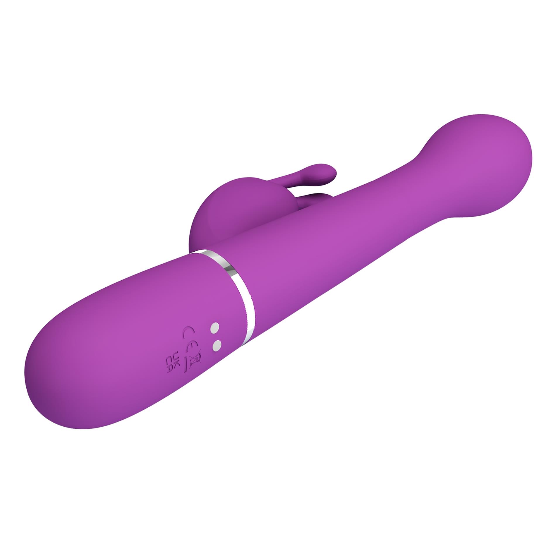 Pretty Love - Dejon Purple, 7 Vibration Functions 4 Thrusting Settings