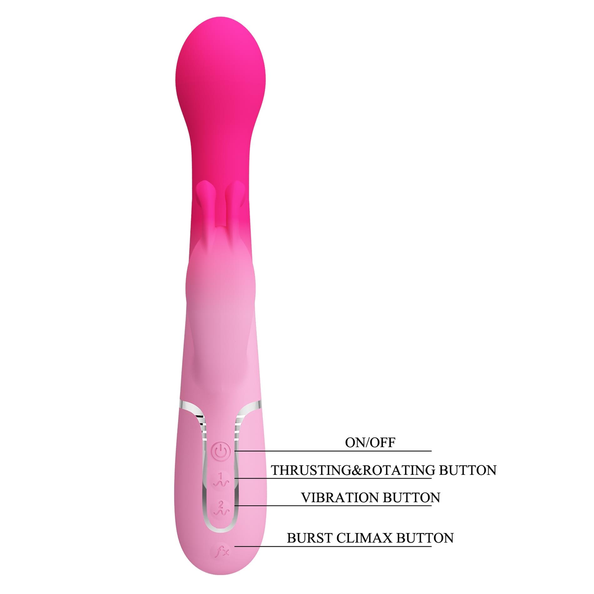 Pretty Love - Dejon, 7 Vibration Functions 4 Rotation Functions 4 Thrusting