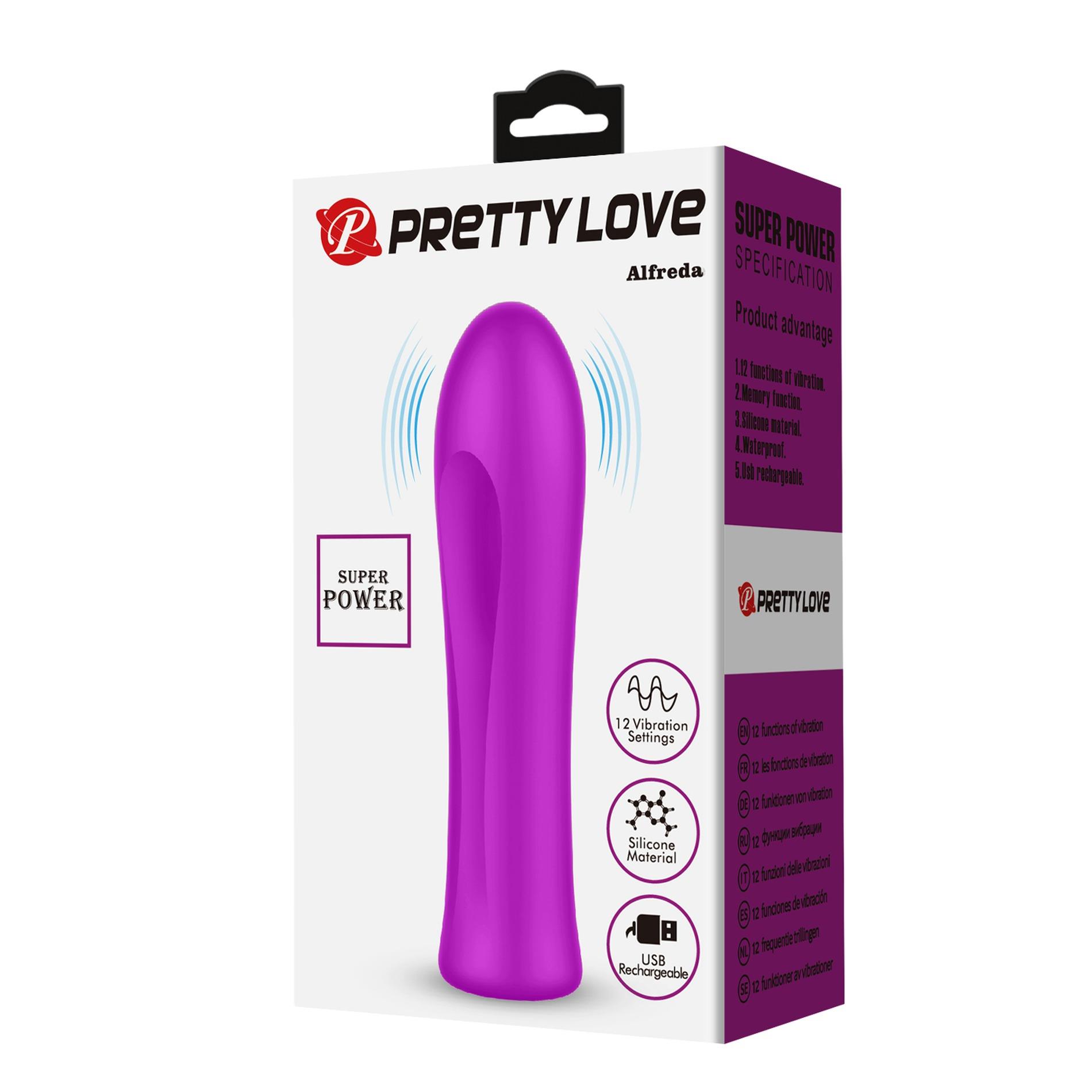 Pretty Love - Alfreda Purple, Memory Function 12 Vibration Functions