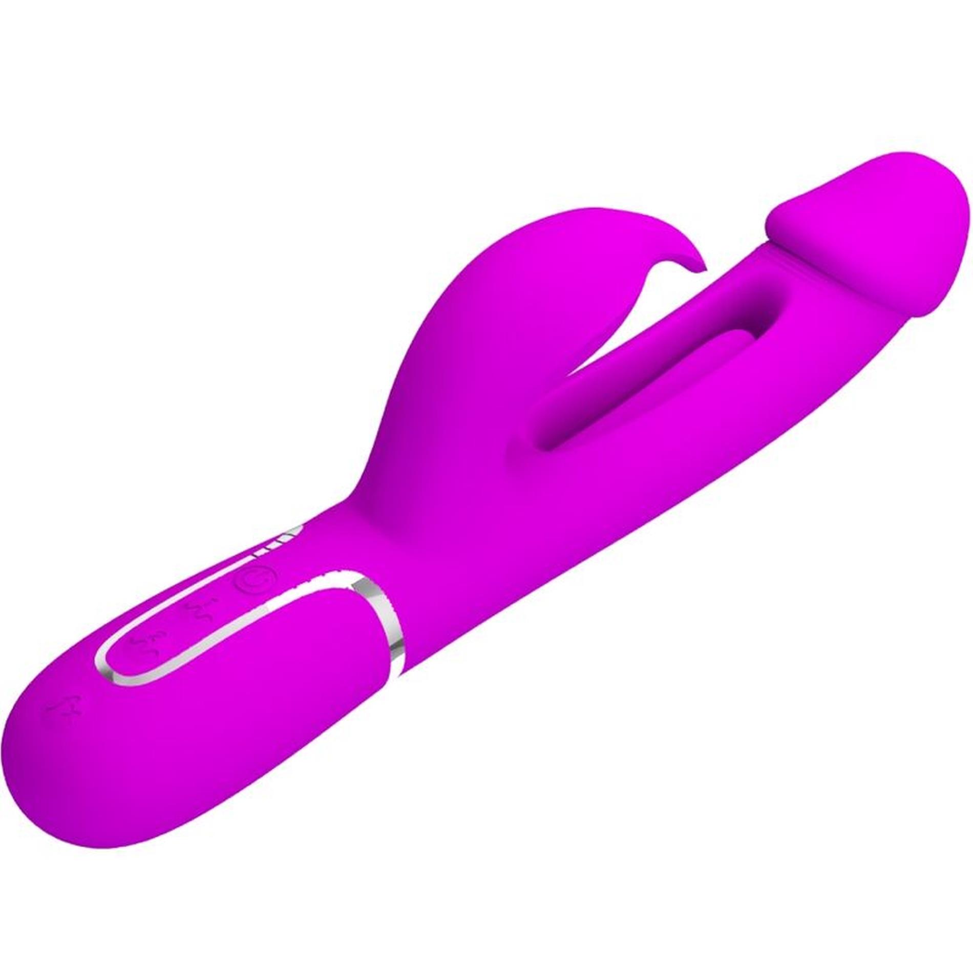 Pretty Love - Kampas Rabbit 3 In 1, Multifunction Vibrator