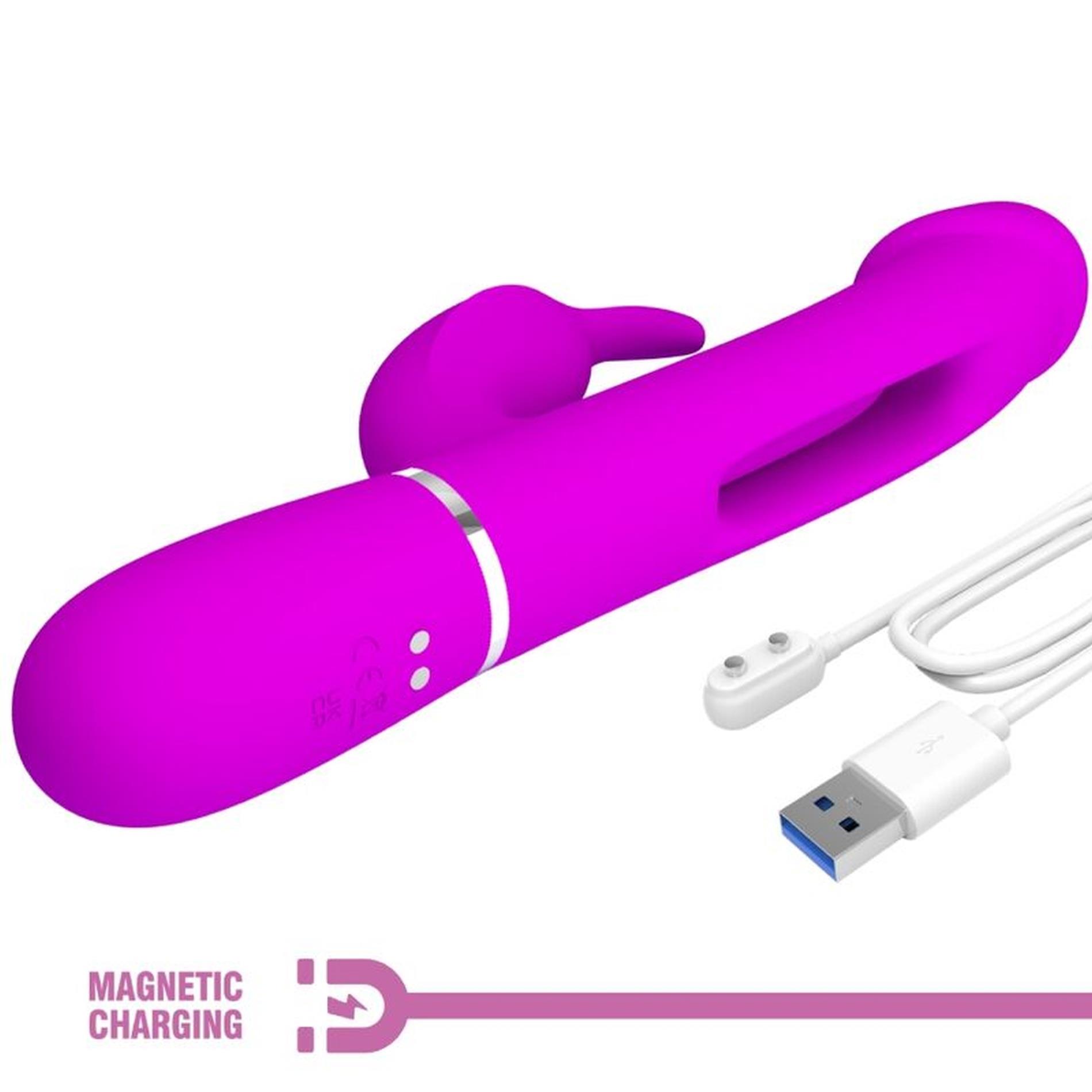 Pretty Love - Kampas Rabbit 3 In 1, Multifunction Vibrator