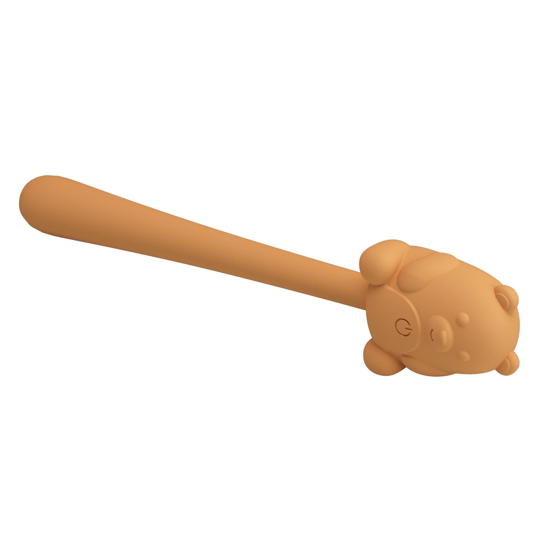 Cute Bear, Flirting Stick, 7 Vibration Functions, Magnetic Usb Charging