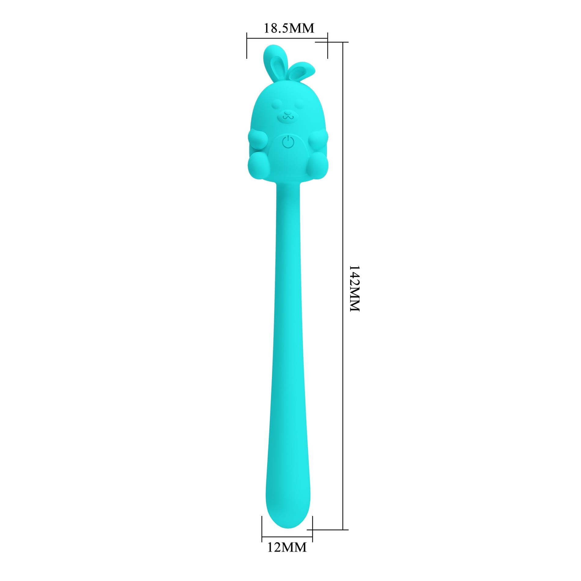 Cute Bunny, Flirting Stick, 7 Vibration Functions, Magnetic Usb Charging