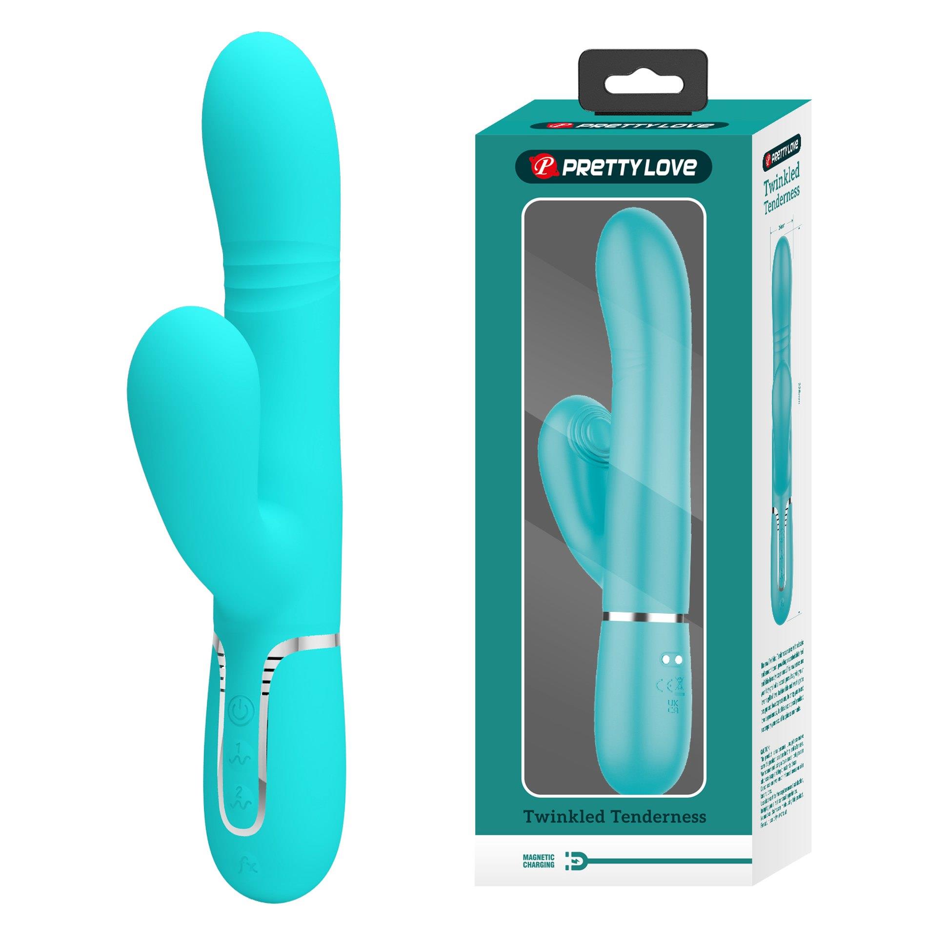 Pretty Love - Mariana Light Blue, 7 Vibration Functions,