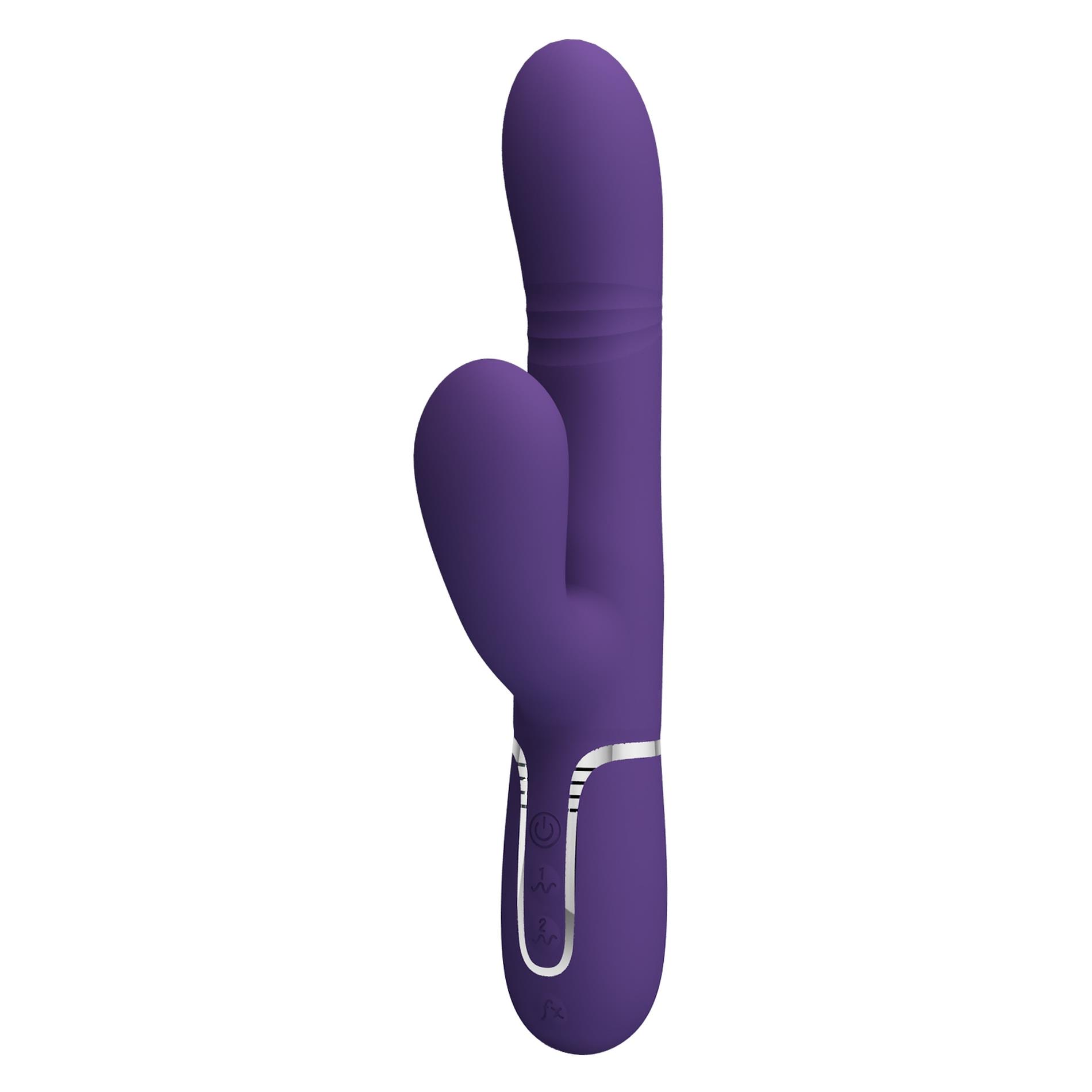 Pretty Love - Mariana Dark Purple, 7 Vibration Functions, 7 Thrusting