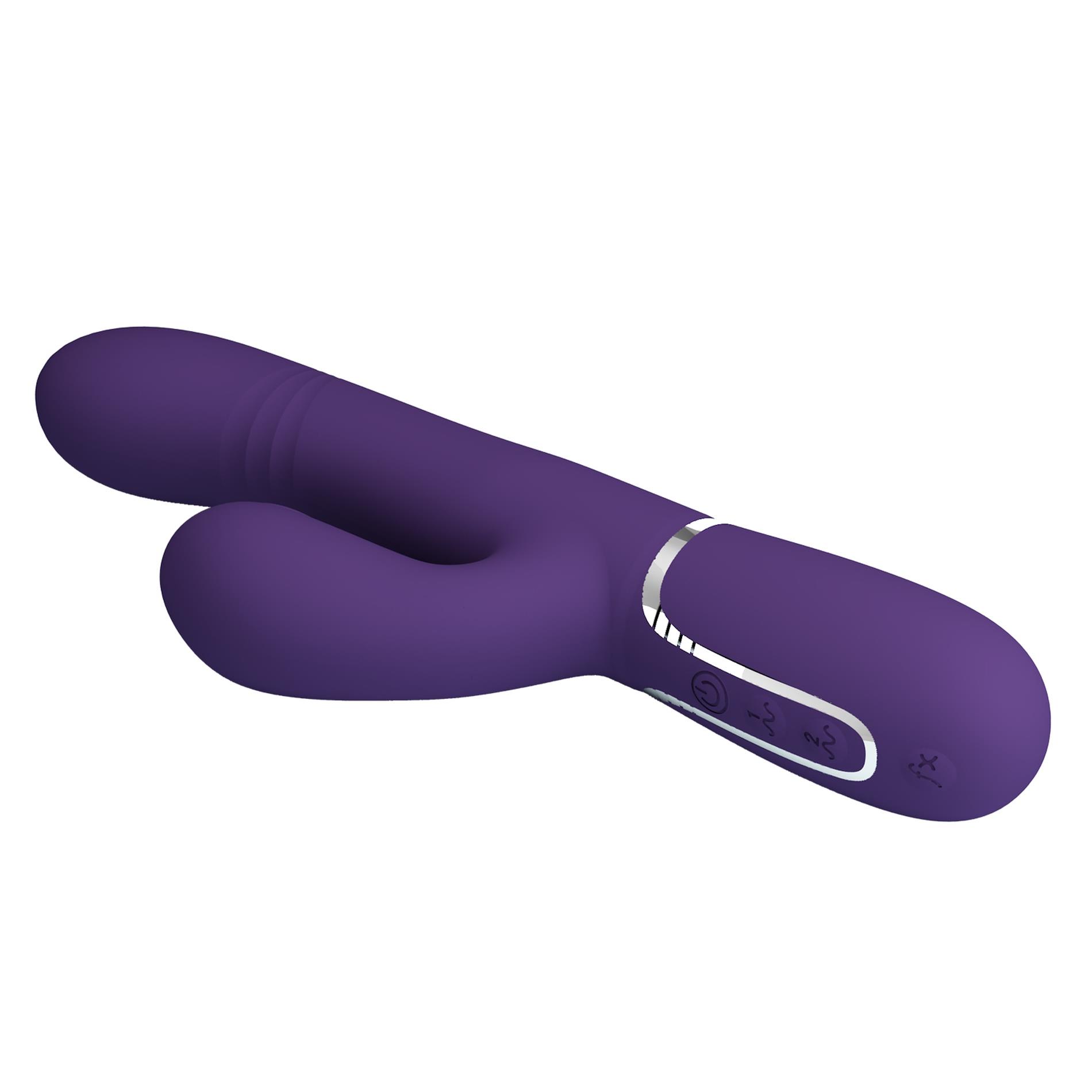 Pretty Love - Mariana Dark Purple, 7 Vibration Functions, 7 Thrusting