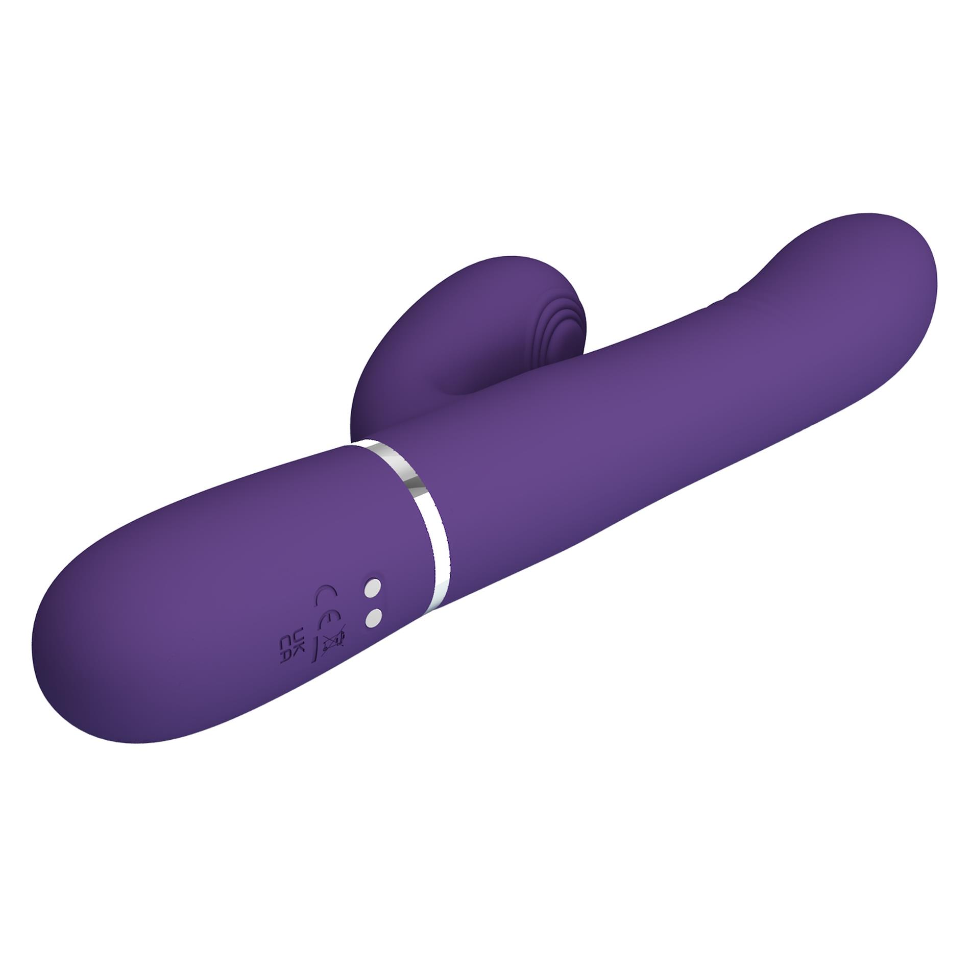 Pretty Love - Mariana Dark Purple, 7 Vibration Functions, 7 Thrusting