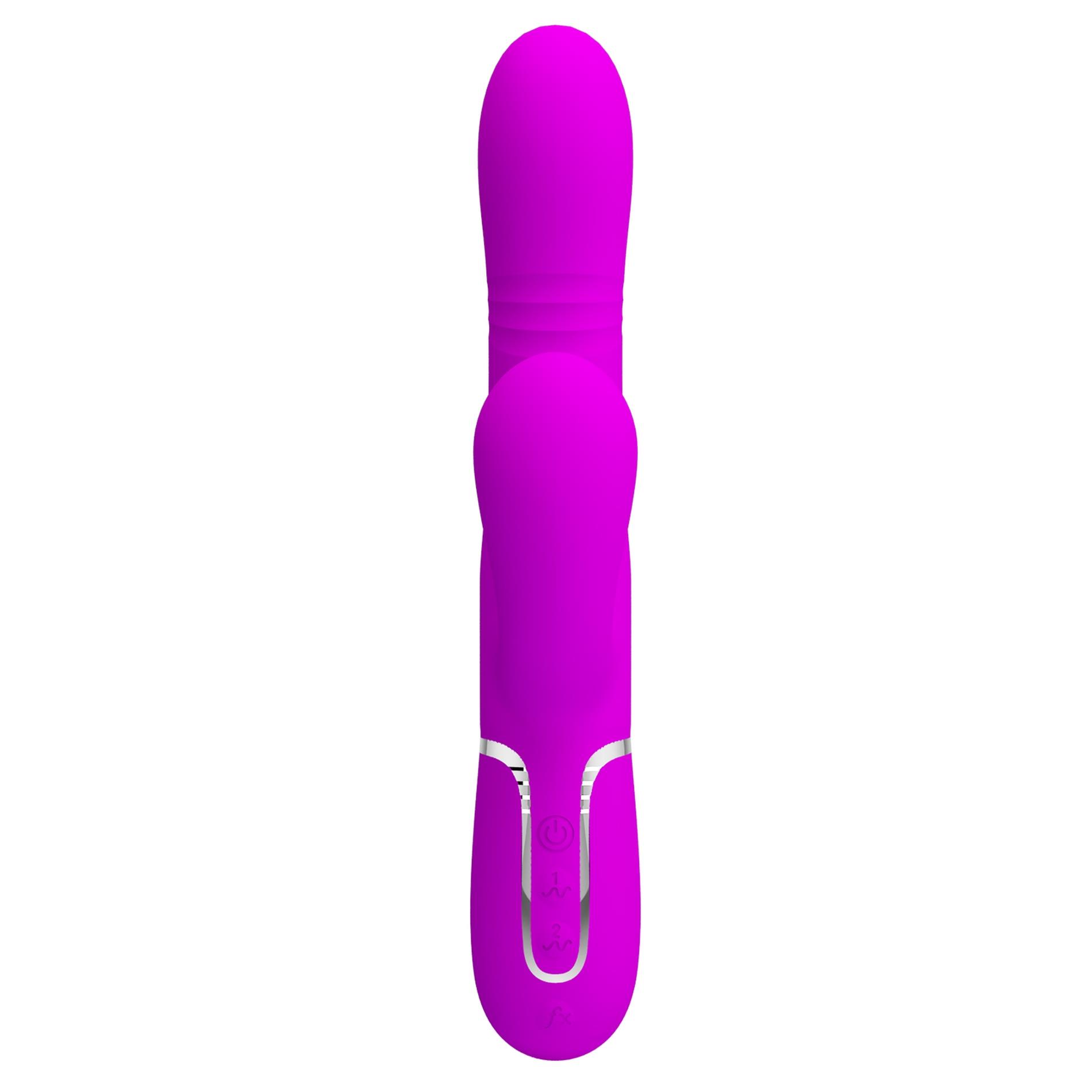 Pretty Love - Mariana Purple, 7 Vibration Functions 7 Thrusting Settings,