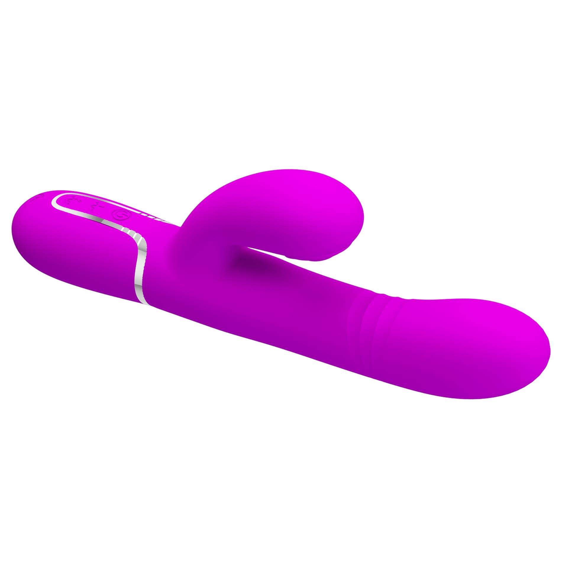 Pretty Love - Mariana Purple, 7 Vibration Functions 7 Thrusting Settings,