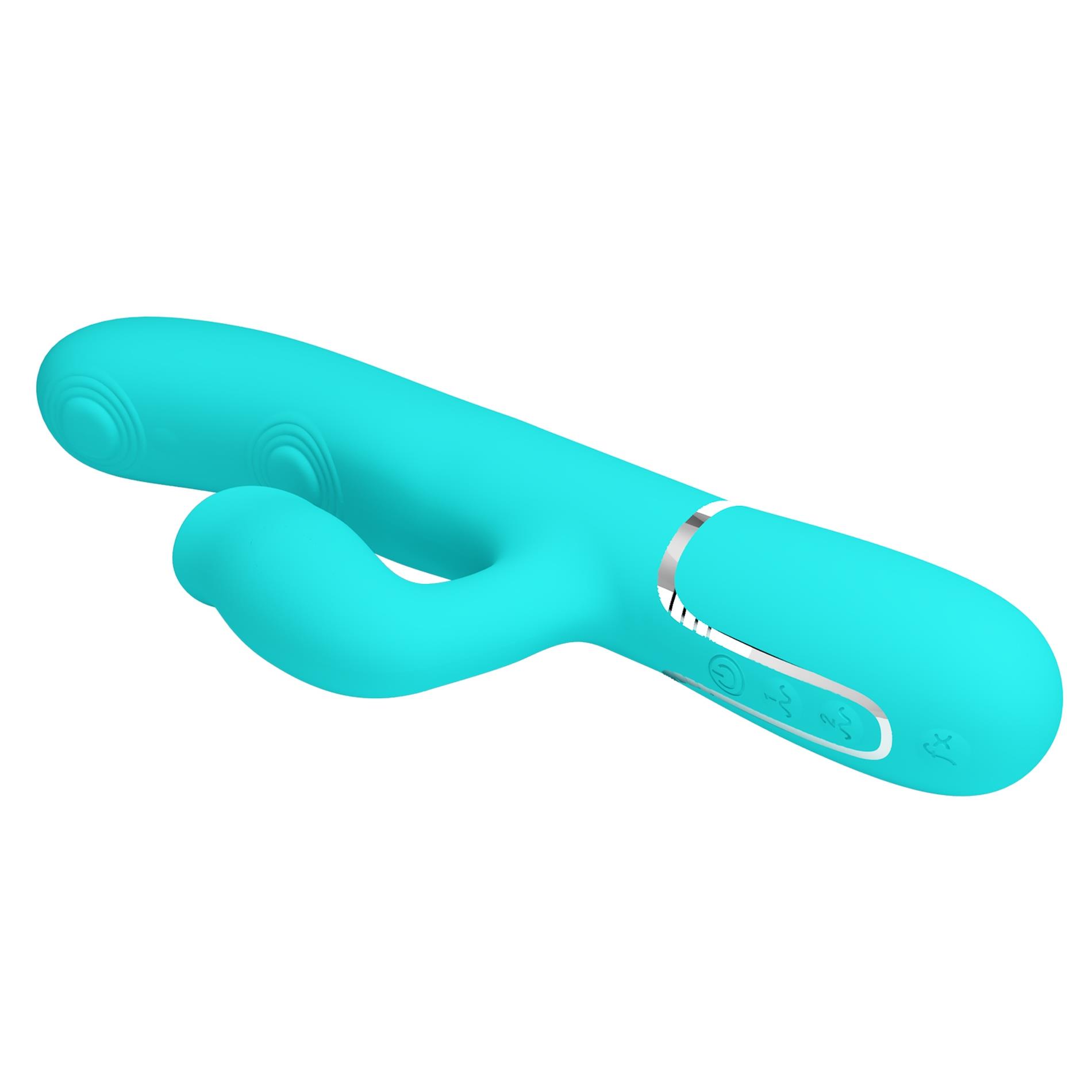 Pretty Love - Gigi Light Blue, 7 Thumping Functions 7 Licking Modes
