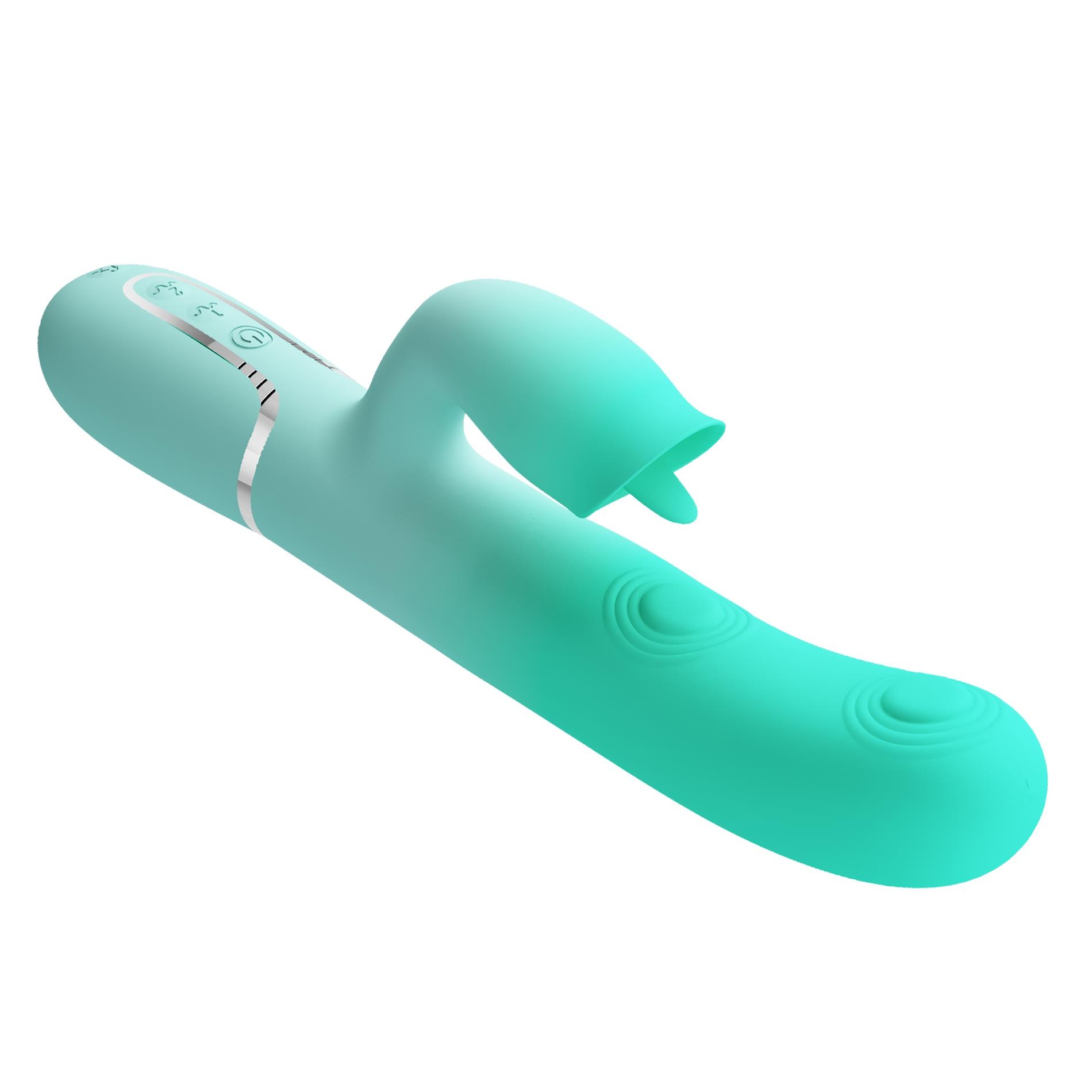 Pretty Love - Gigi,7 Thumping Functions 7 Licking Modes, Silicone
