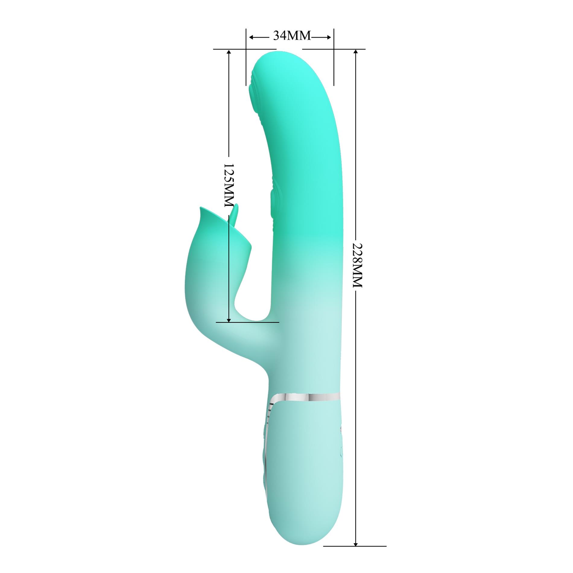 Pretty Love - Gigi,7 Thumping Functions 7 Licking Modes, Silicone