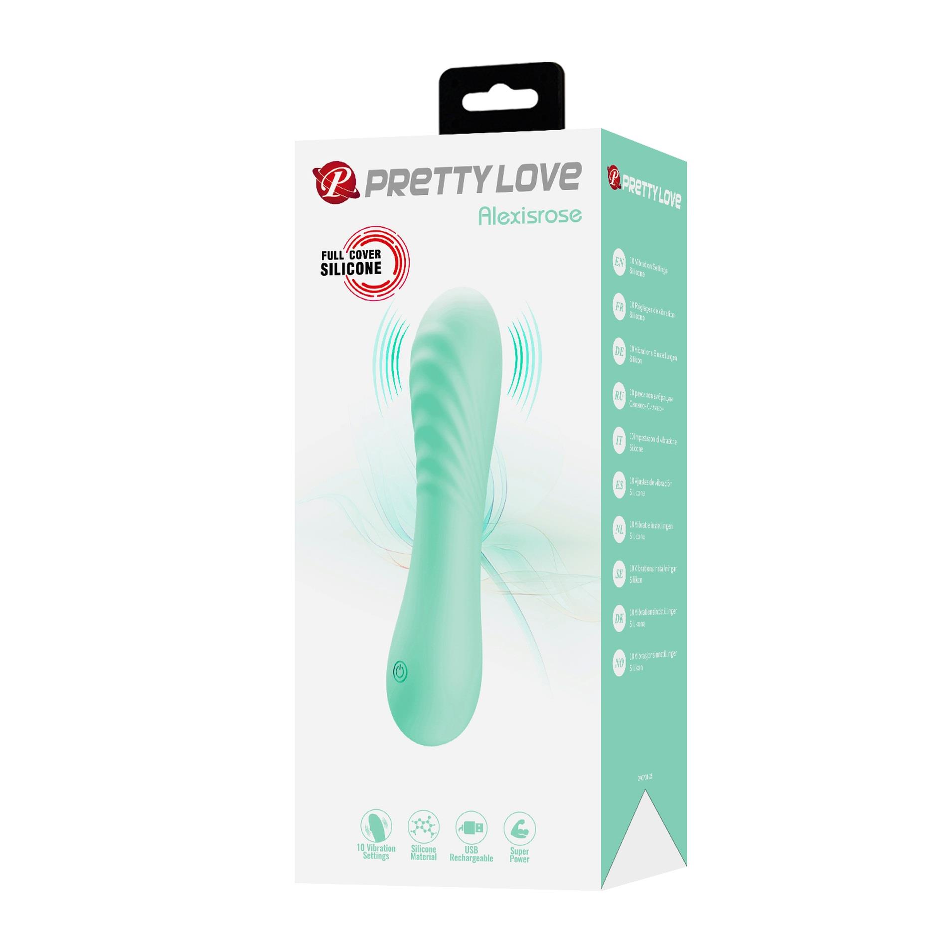 Pretty Love - Alexisrose, 10 Vibration Functions, Silicone