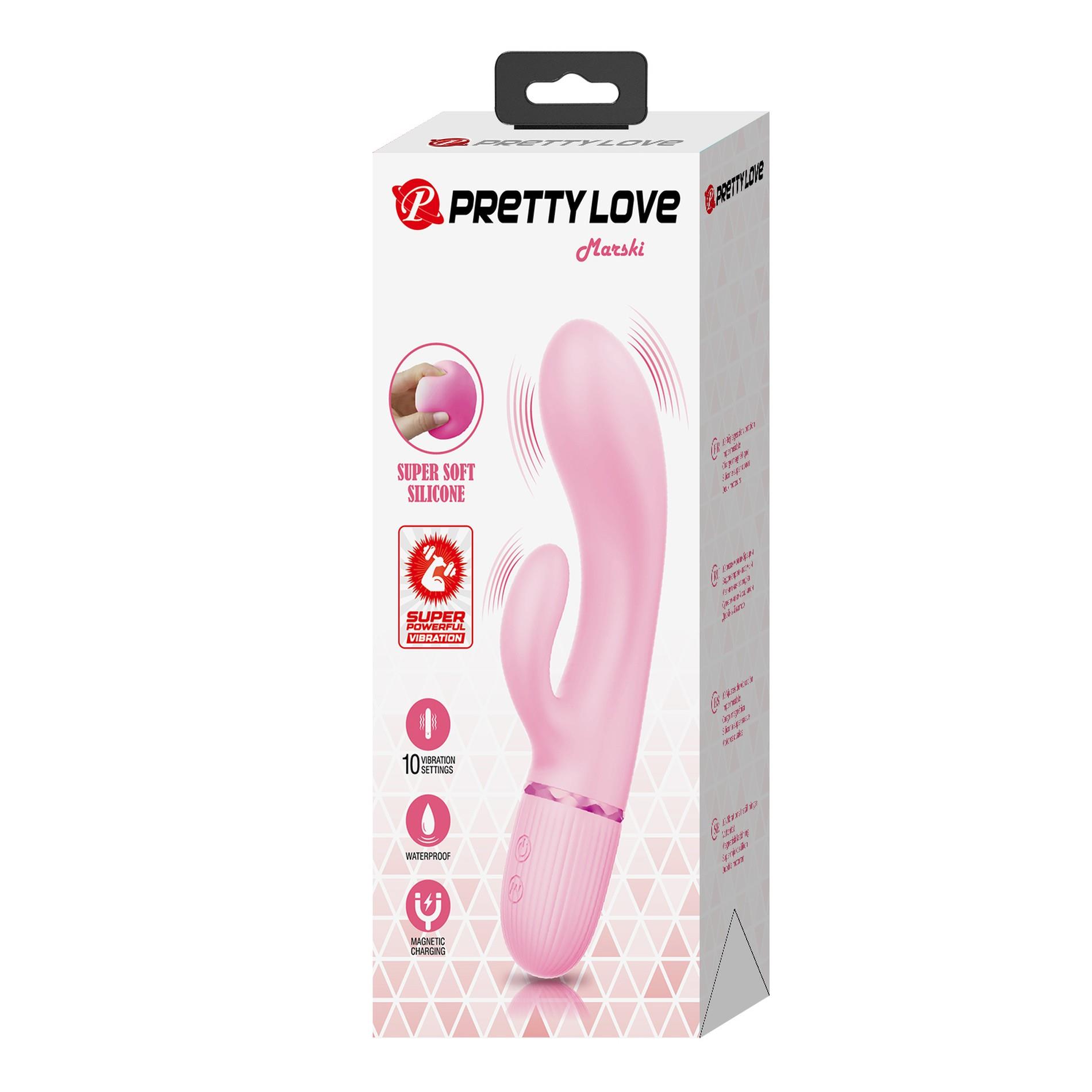 Pretty Love - Marski, 10 Vibration Functions, Silicone