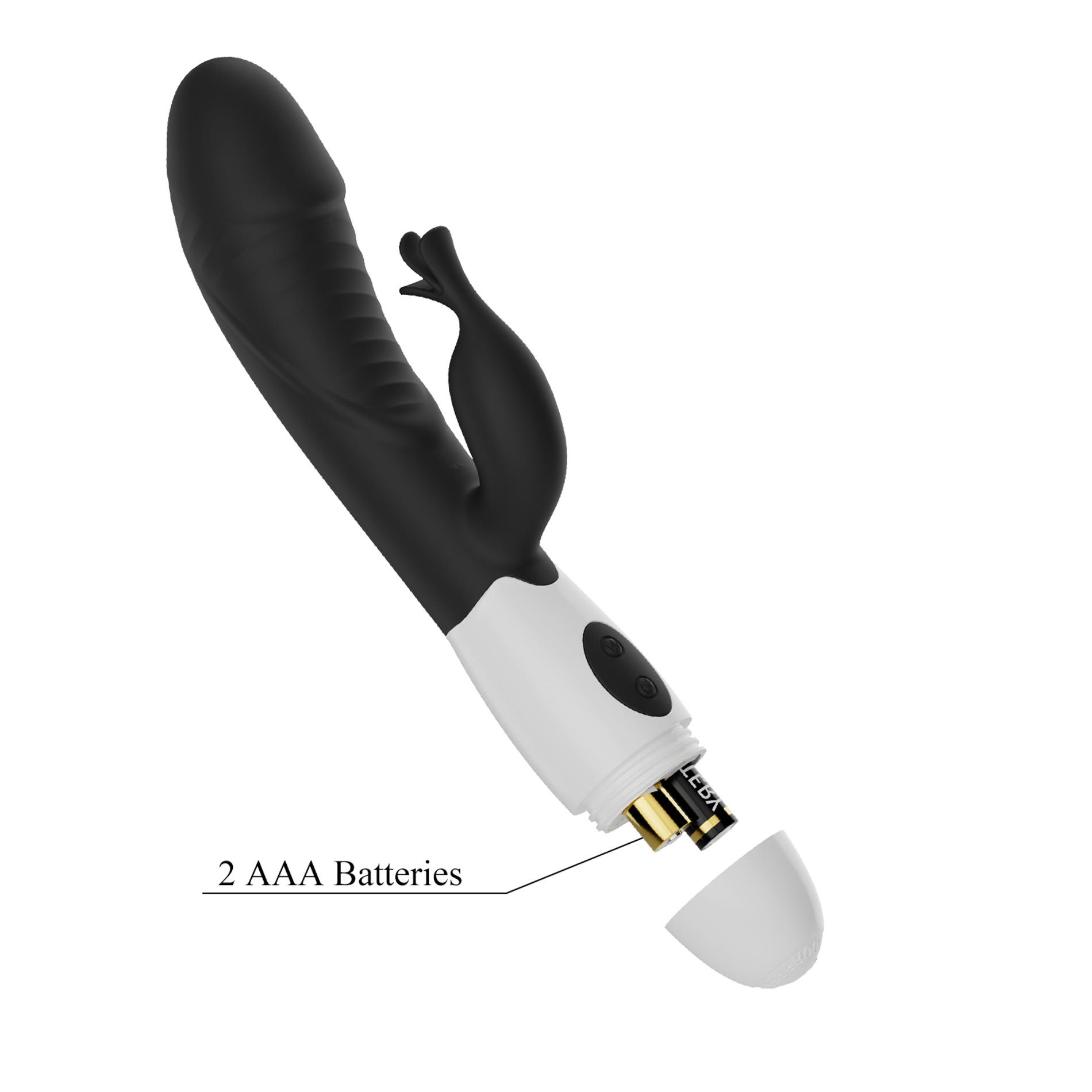 Pretty Love Rasmussen Dual Vibrator (Black Edition)