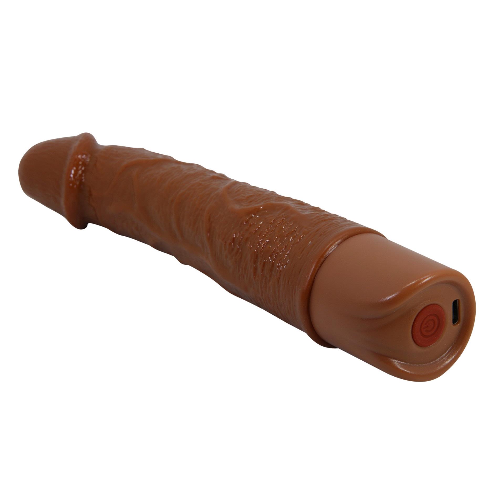 Pretty Love Osric Realistic Vibrating Dildo (Brown Edition)