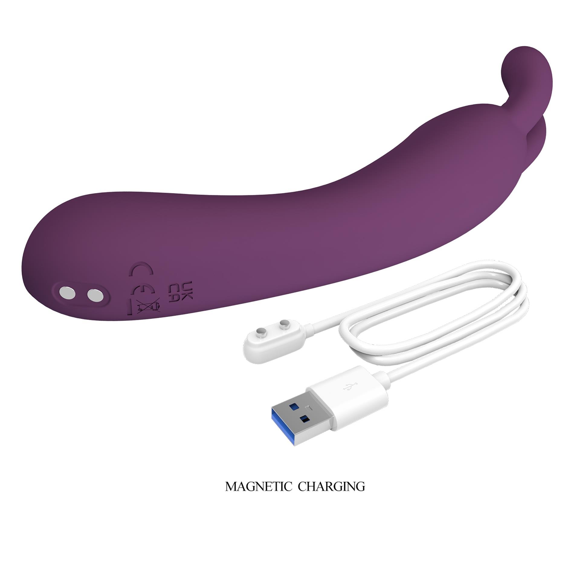 Pretty Love - Dj Rabbit, 10 Vibration Functions, Silicone, Magnetic Usb