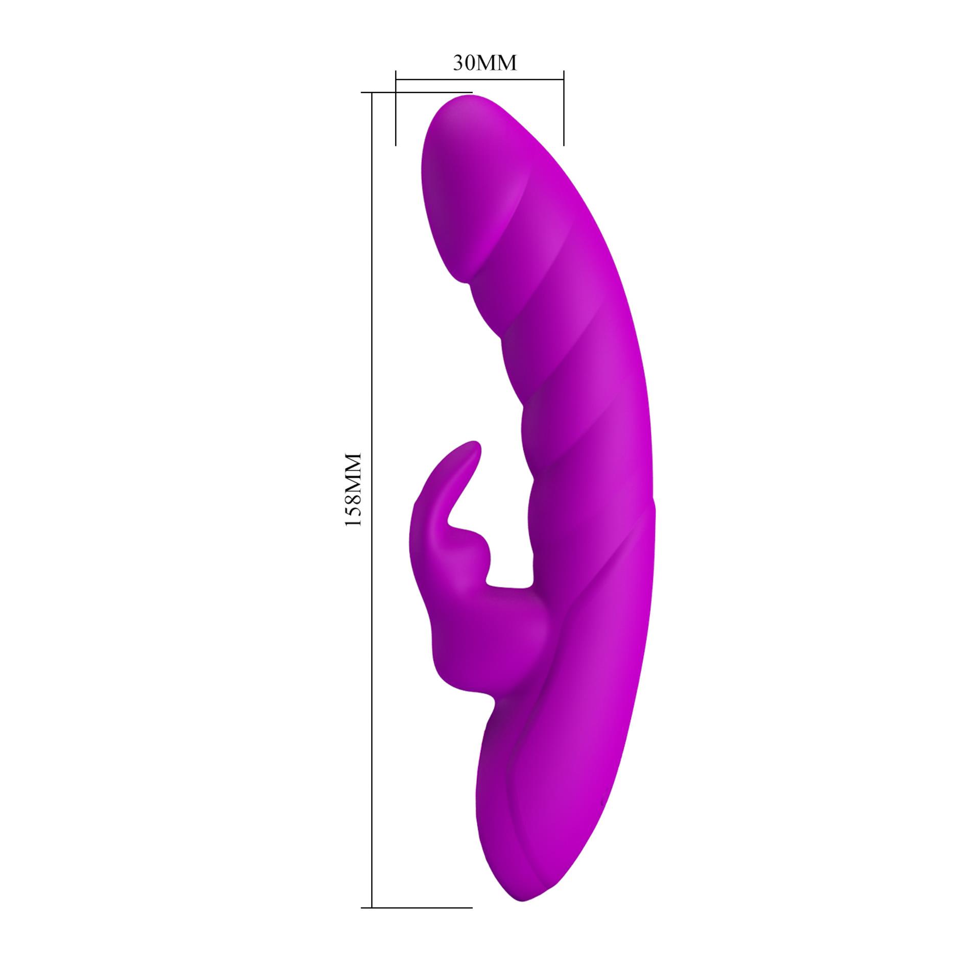 Pretty Love Monica – Powerful Silicone Rabbit Vibrator
