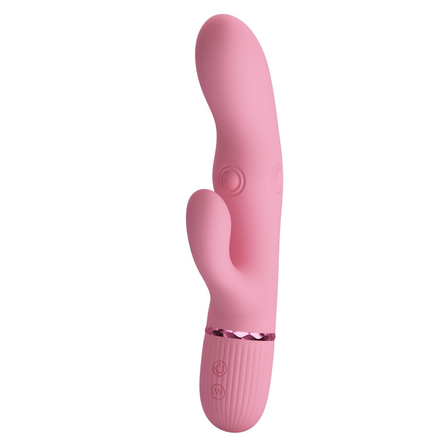 Pretty Love Zach Four-Sided Thumping Rabbit Vibrator – Pink