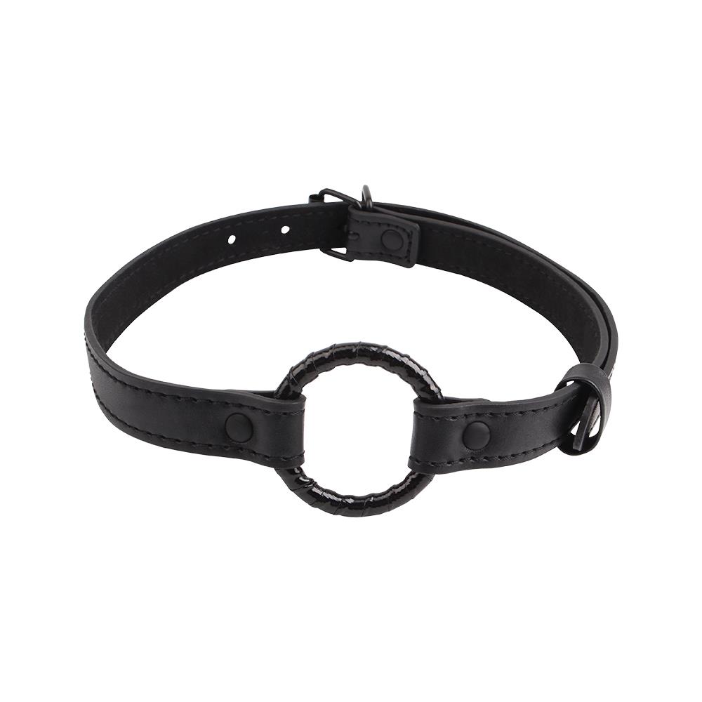 Black Metal O-Ring Gag