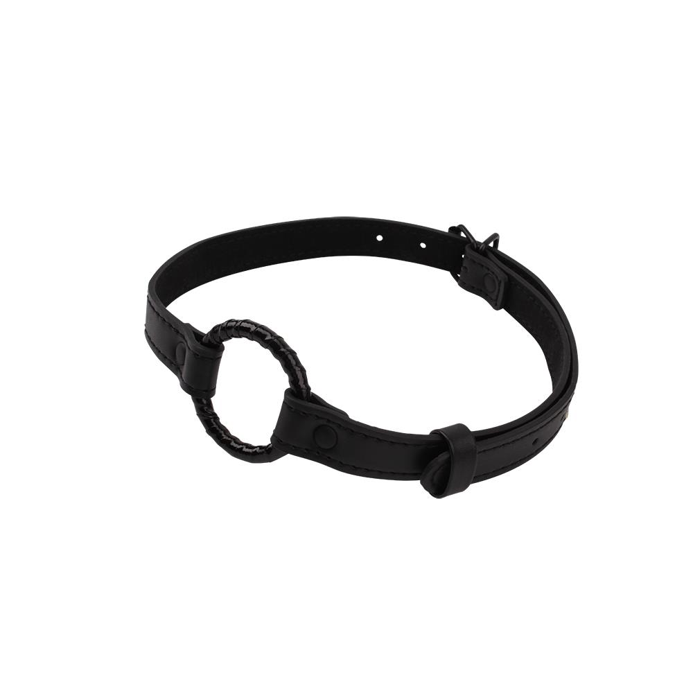 Black Metal O-Ring Gag