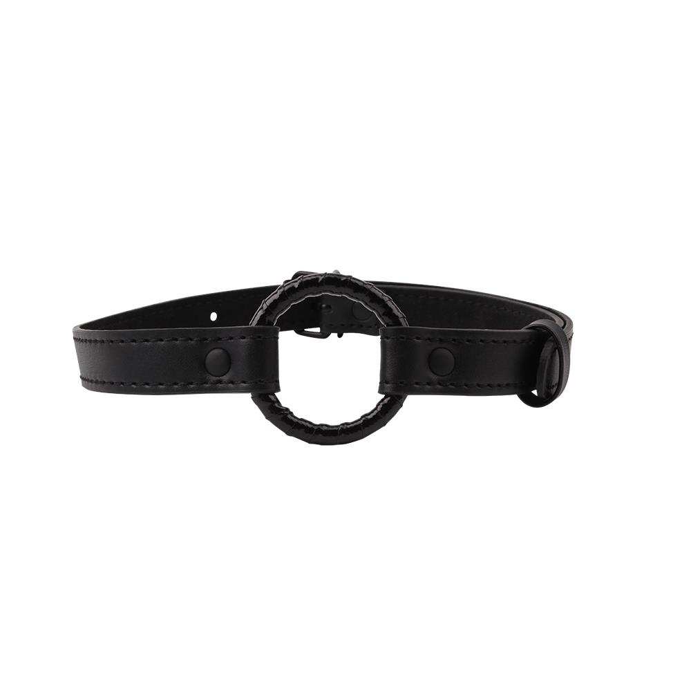 Black Metal O-Ring Gag