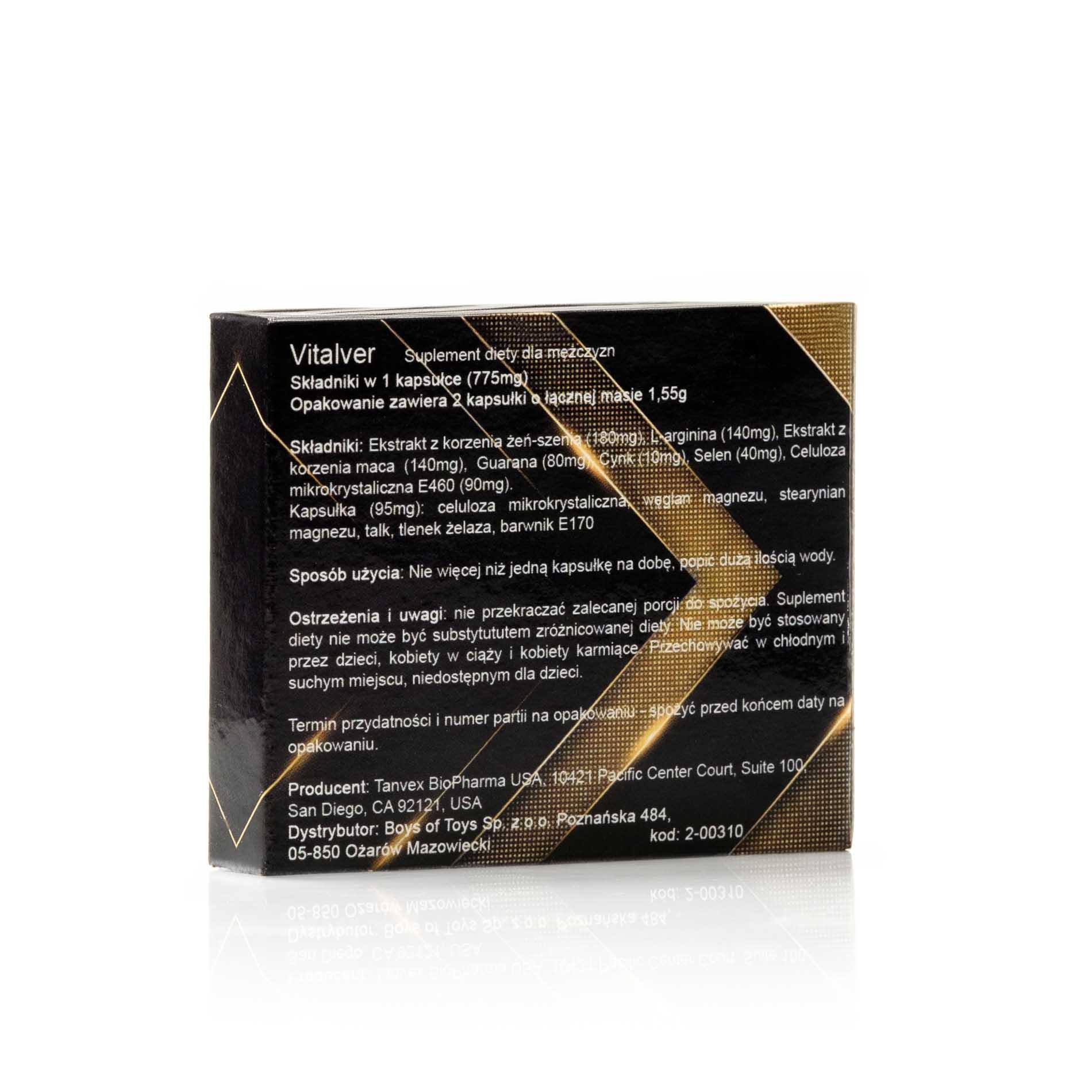 Vitalver (Suplement Diety) - 2 Kapsułki