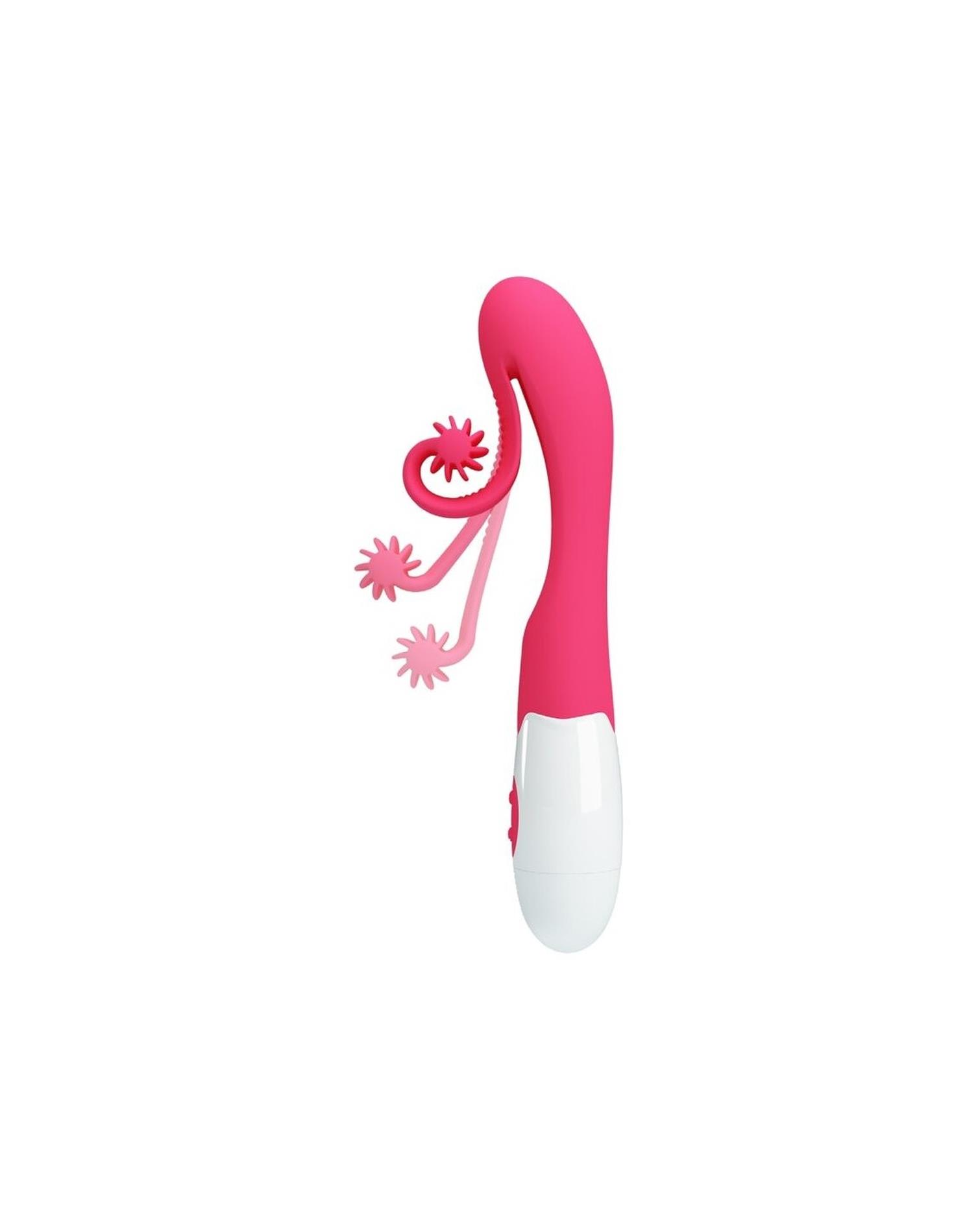 Romance - Pink Vibrator And Stimulator 30 Speeds