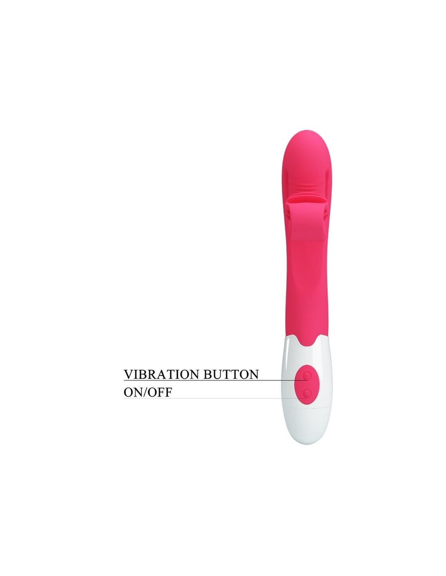 Romance - Pink Vibrator And Stimulator 30 Speeds