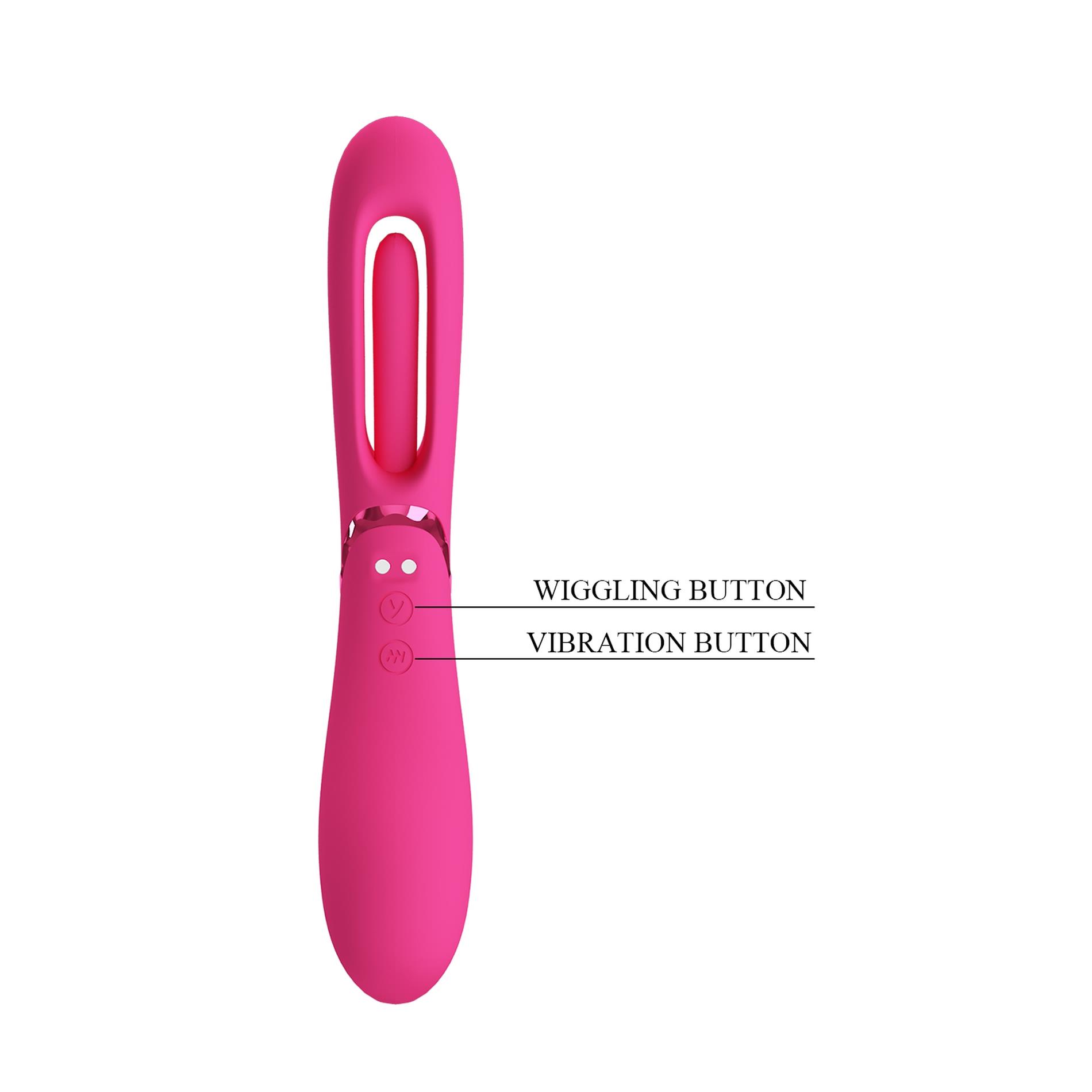 Romance - Lexie, 7 Vibration Functions, 4 Wiggling Settings
