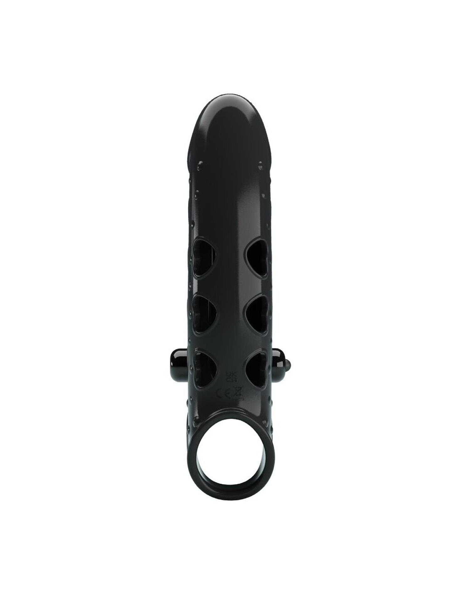 Pretty Love - Romance - Vibrating Penis Sleeve Black